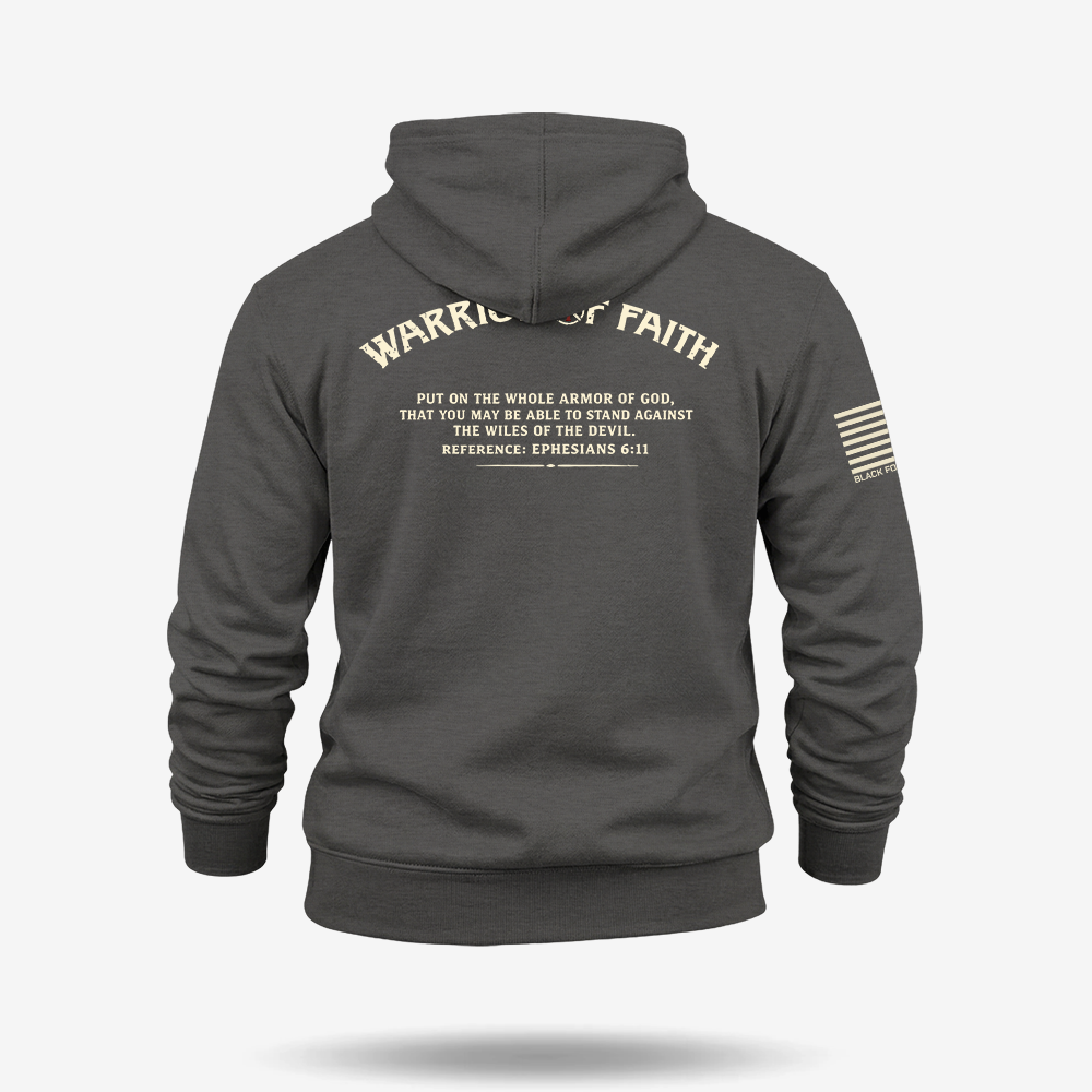 Faith Warrior Crest Hoodie