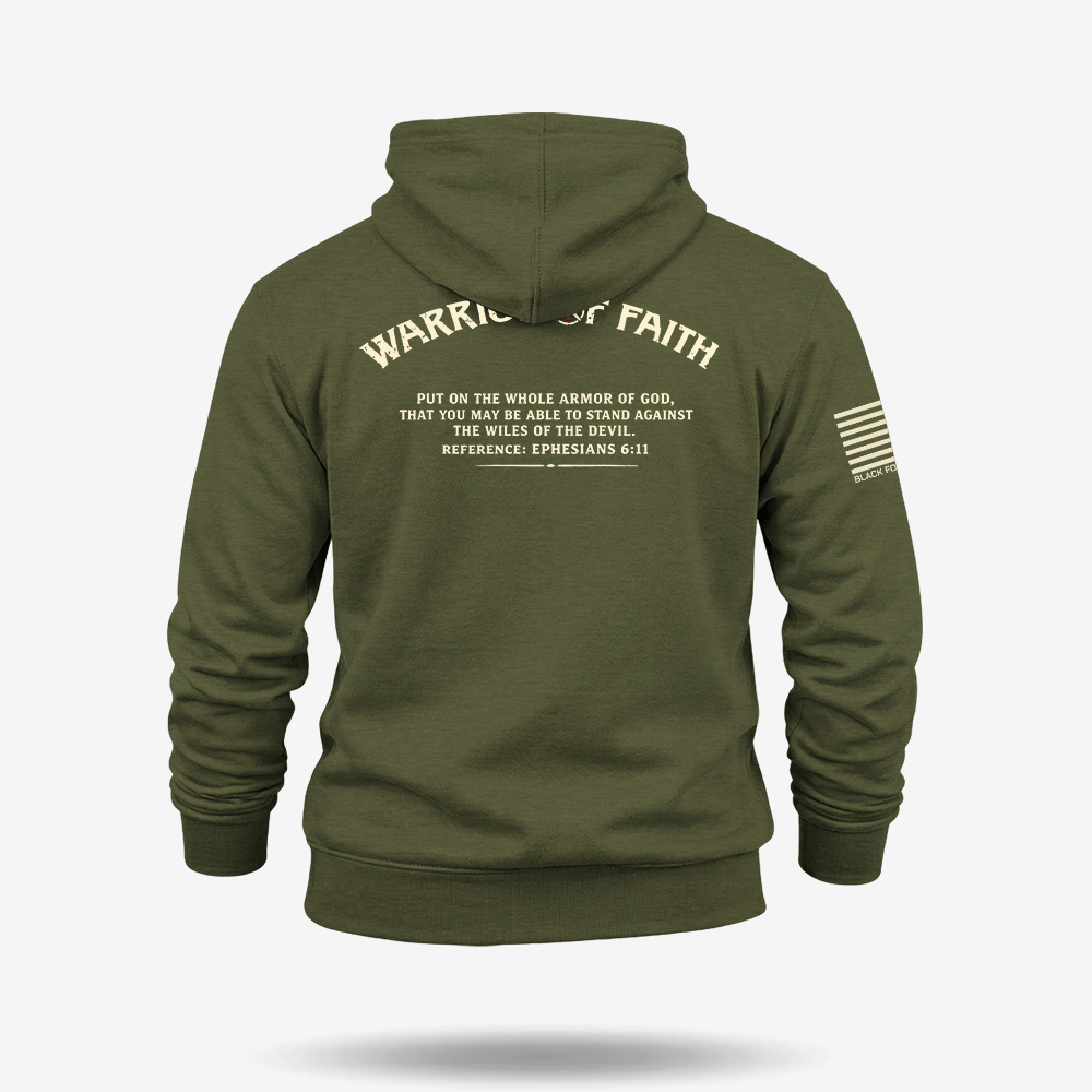 Faith Warrior Crest Hoodie