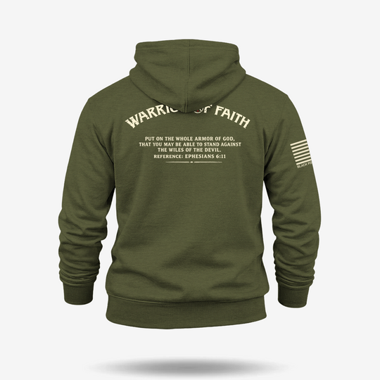 Faith Warrior Crest Hoodie