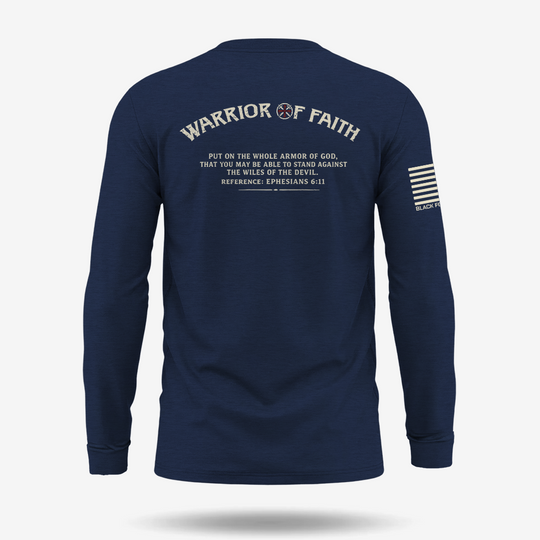 Faith Warrior Crest Long Sleeve