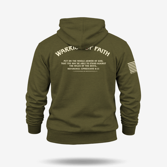 Faith Warrior Crest Hoodie