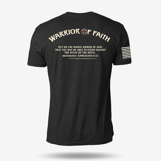 Faith Warrior Crest T Shirt