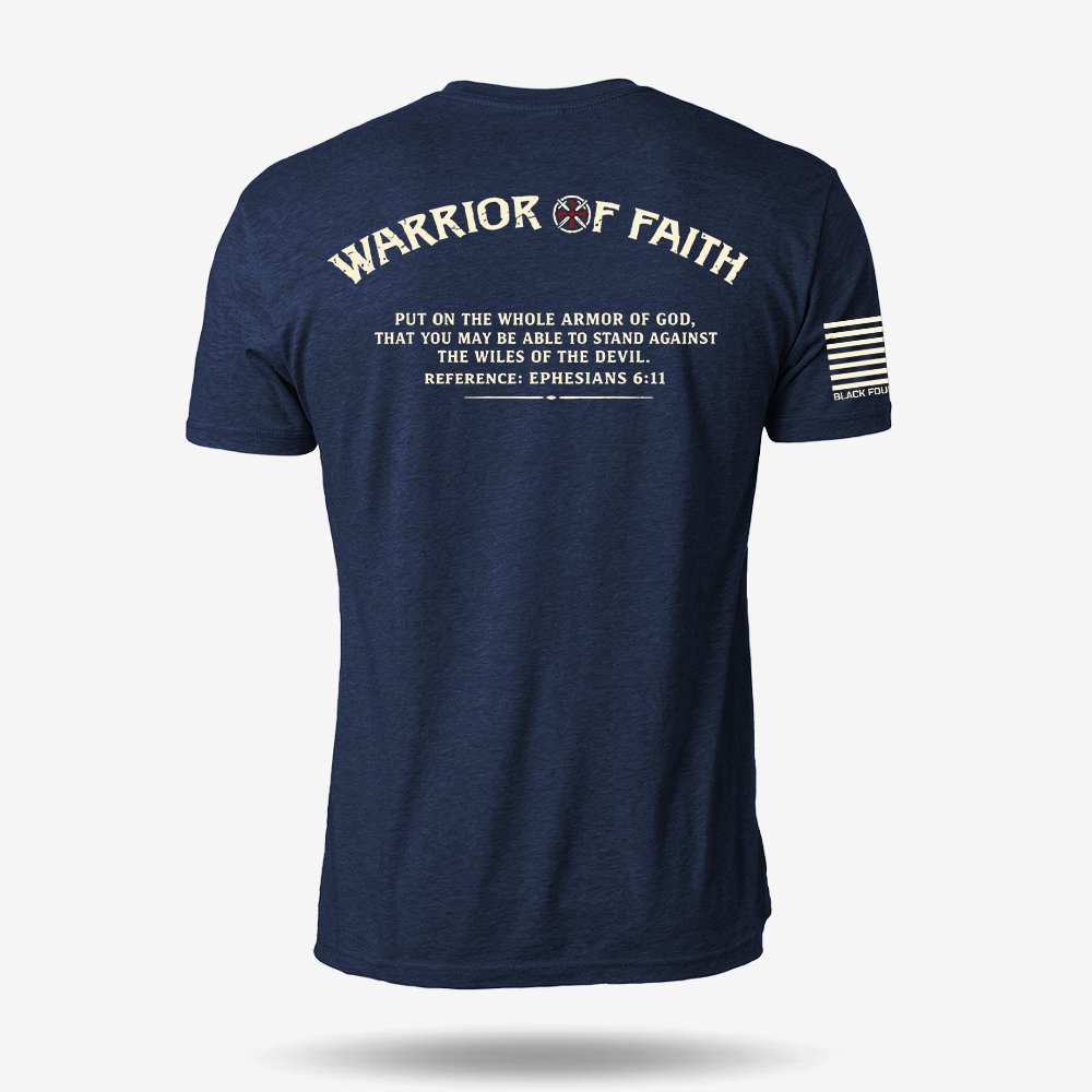 Faith Warrior Crest T Shirt