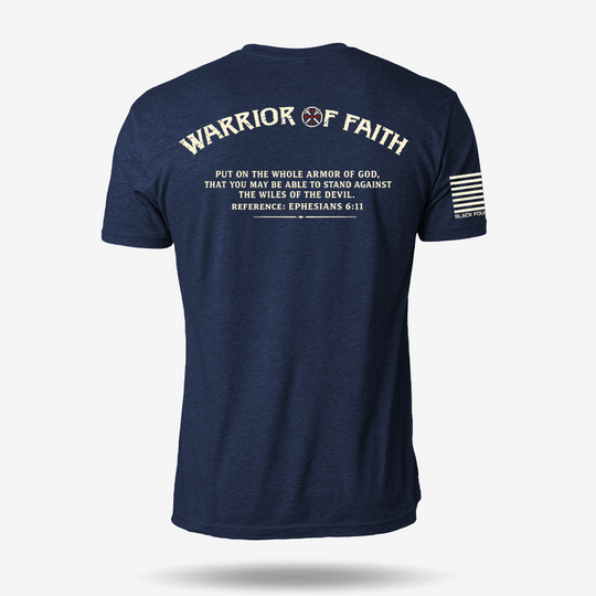 Faith Warrior Crest T Shirt