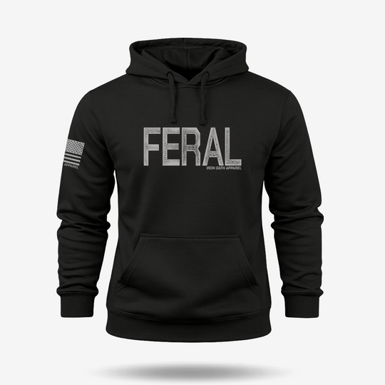Feral Distressed Hoodie