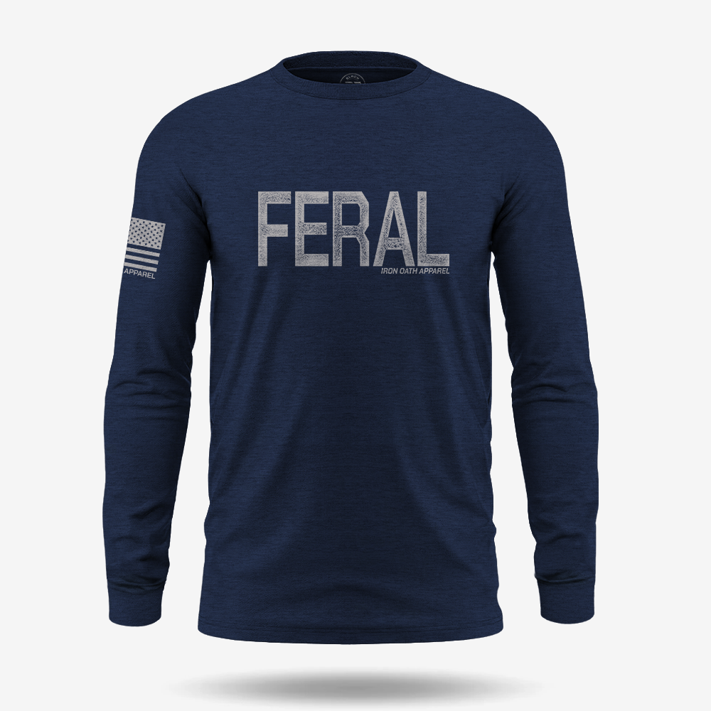 Feral Distressed Long Sleeve