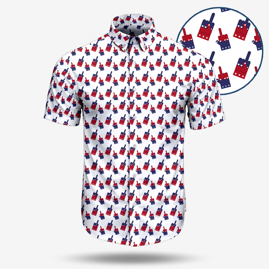Finger Button Down Shirt
