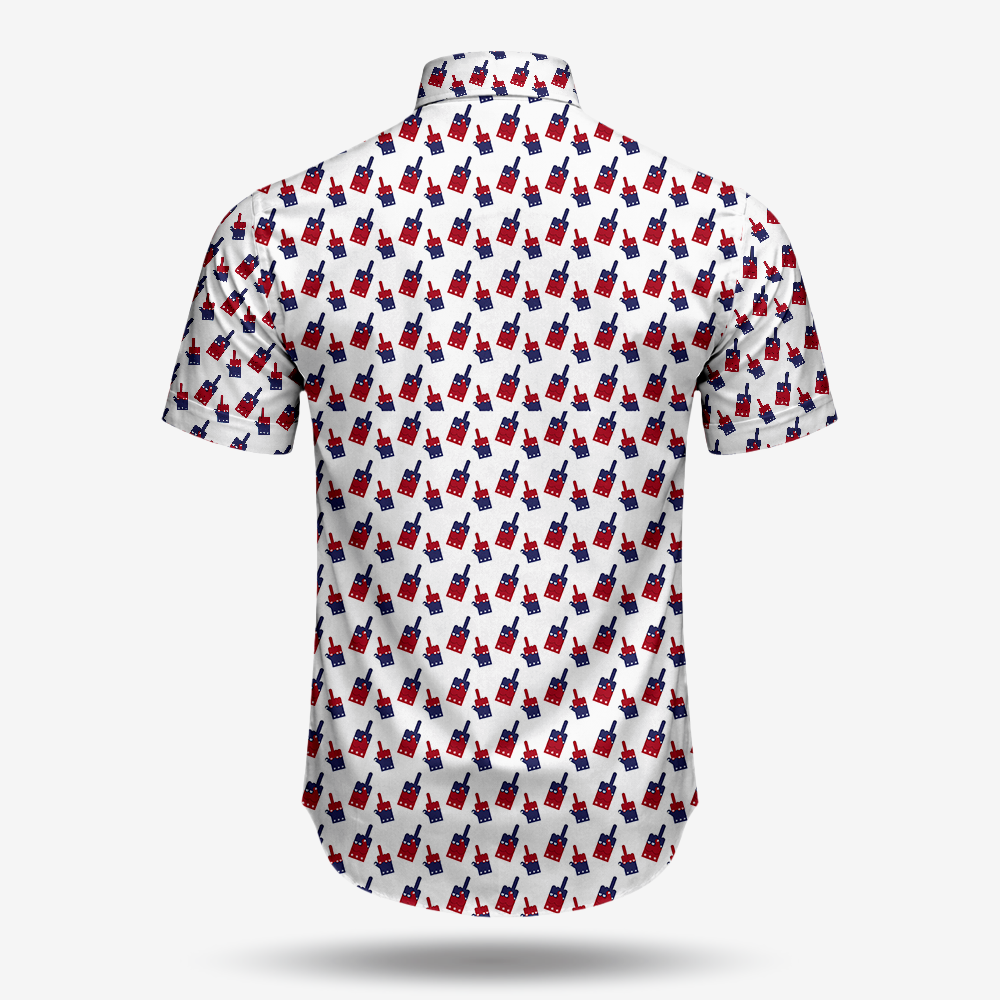 Finger Button Down Shirt