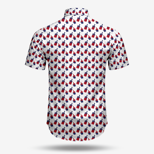 Finger Button Down Shirt