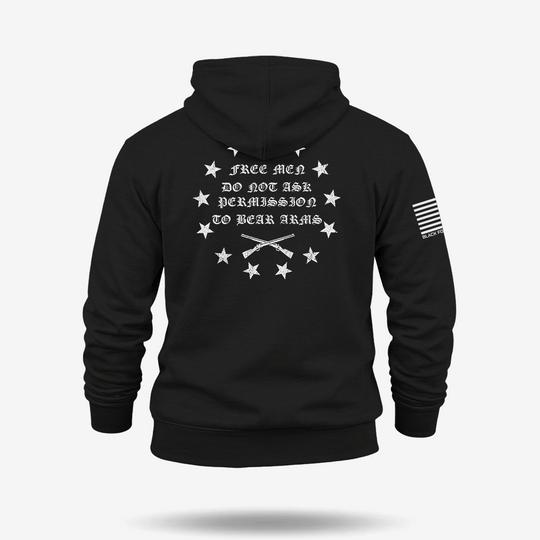 Free Men Do Not Ask Permisson Hoodie