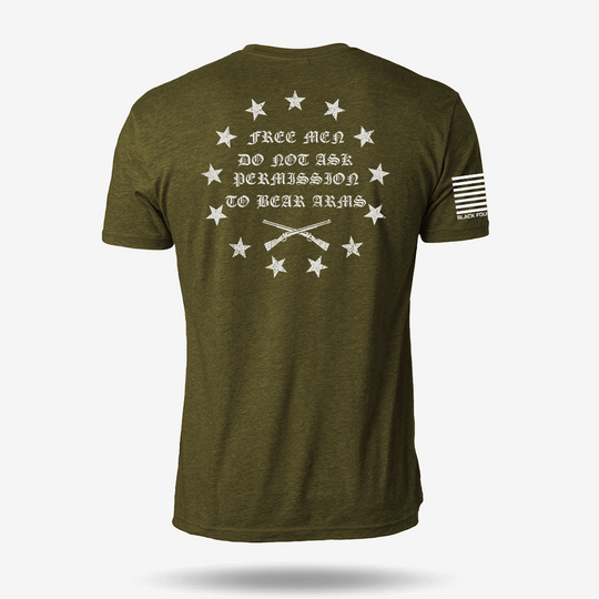 Free Men Do Not Ask Permisson T Shirt