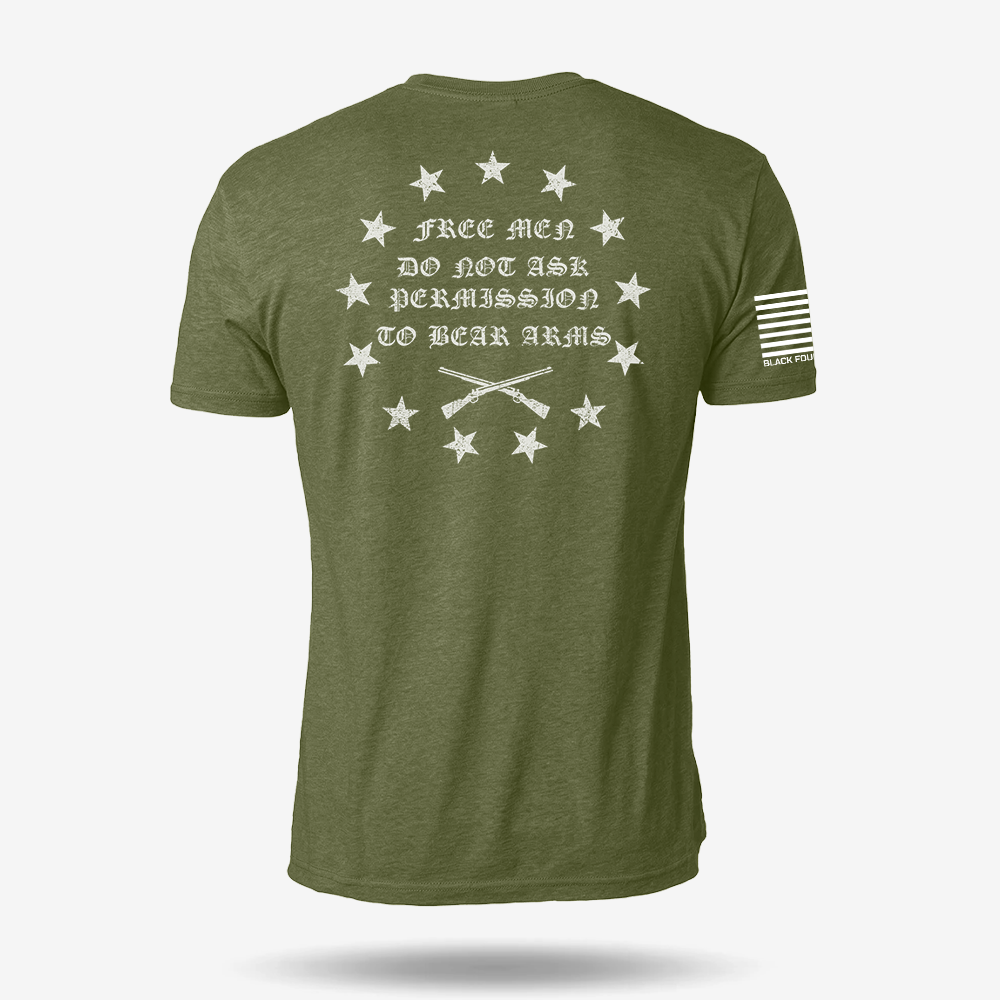 Free Men Do Not Ask Permisson T Shirt