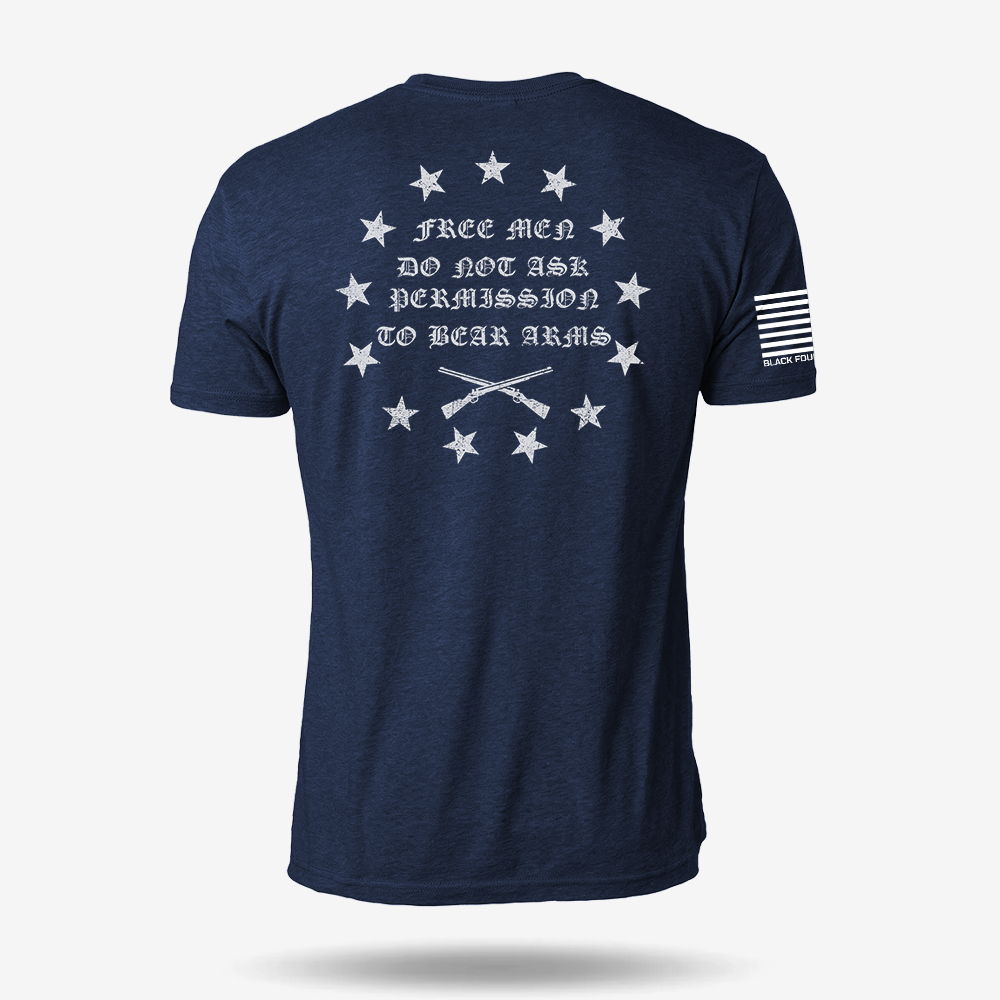 Free Men Do Not Ask Permisson T Shirt
