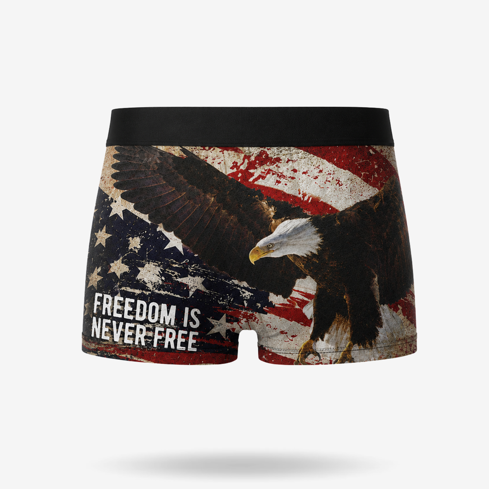 Freedom Is Never Free Boxer Briefs