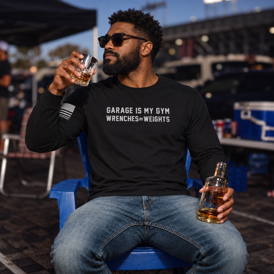 Garage Is My Gym Long Sleeve