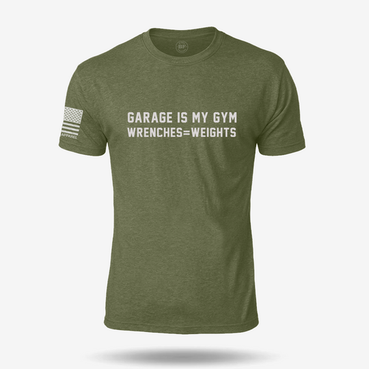 Garage Is My Gym T Shirt