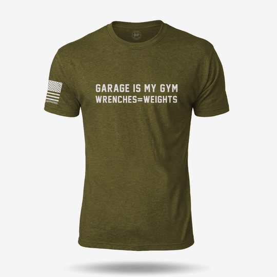 Garage Is My Gym T Shirt