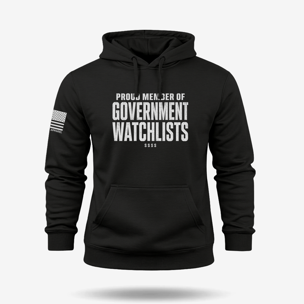 Government Watchlists Hoodie