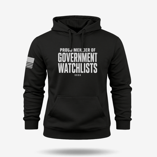 Government Watchlists Hoodie