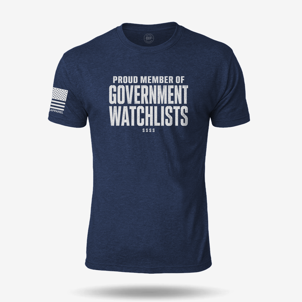 Government Watchlists T Shirt