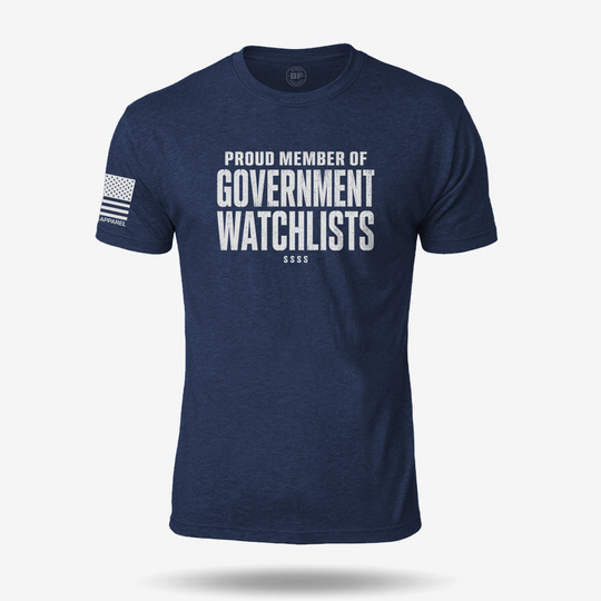 Government Watchlists T Shirt