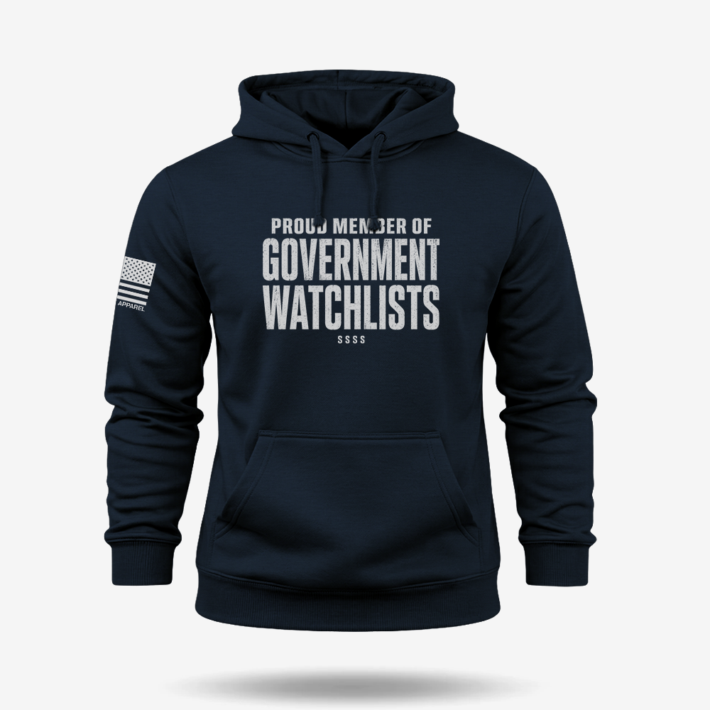 Government Watchlists Hoodie