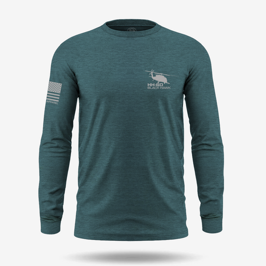 HH-60 PAVE HAWK Schematic Long Sleeve