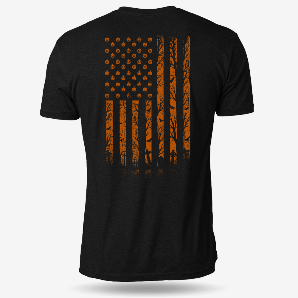 Haunted Flag T Shirt