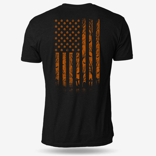 Haunted Flag T Shirt