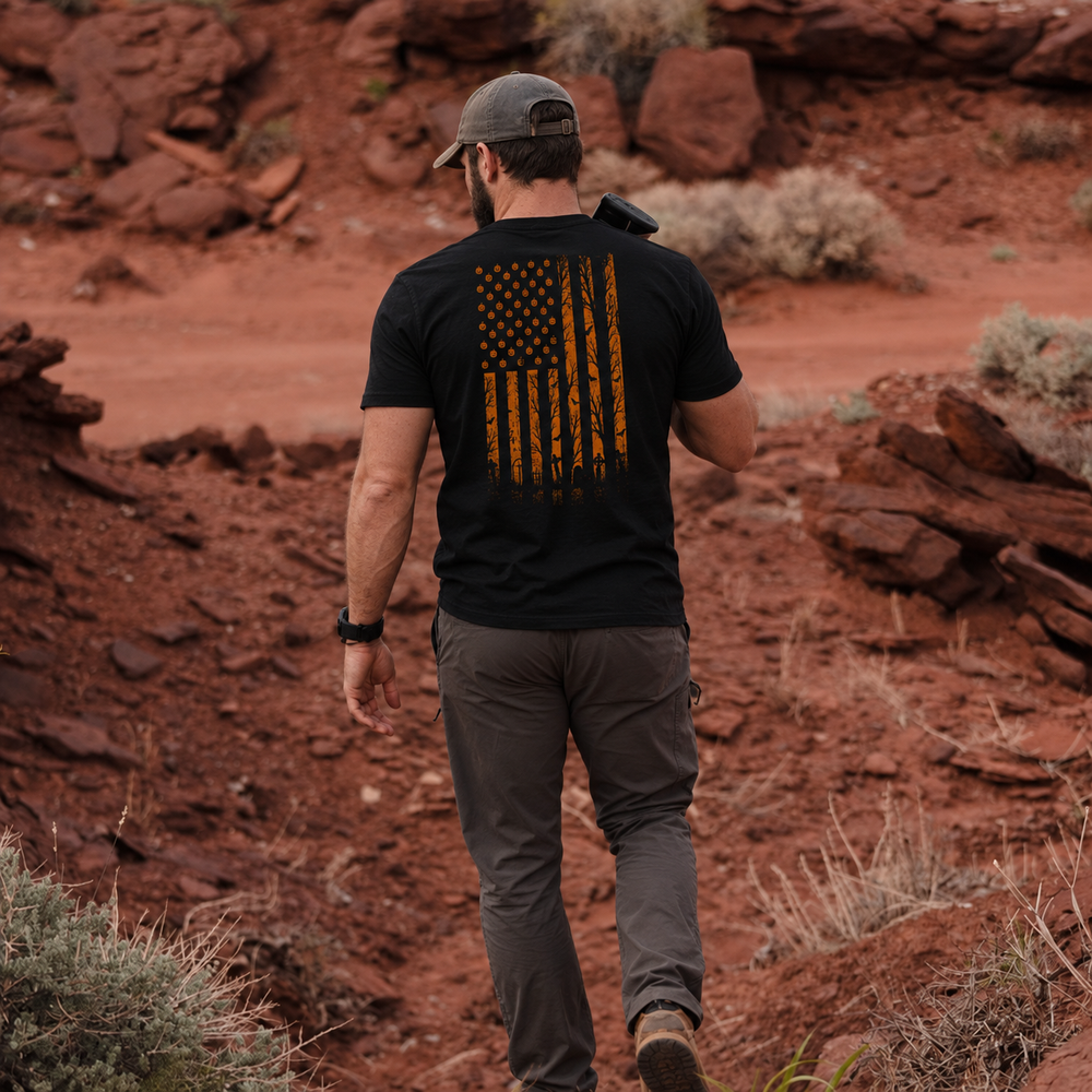 Haunted Flag T Shirt