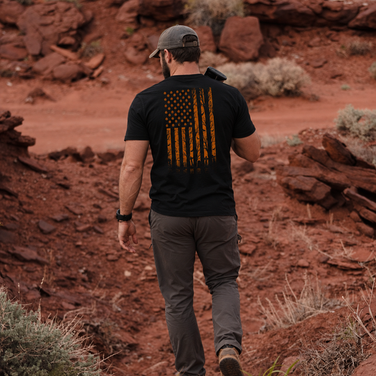 Haunted Flag T Shirt