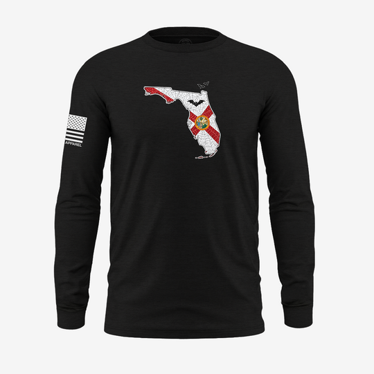 Haunted Florida Flag Long Sleeve