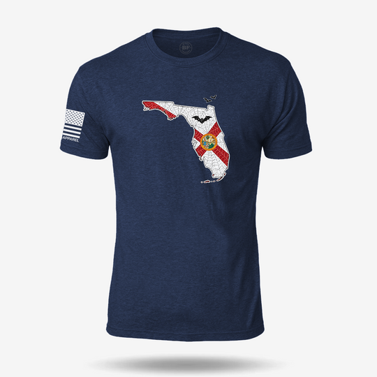 Haunted Florida Flag T Shirt