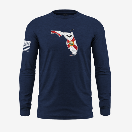 Haunted Florida Flag Long Sleeve