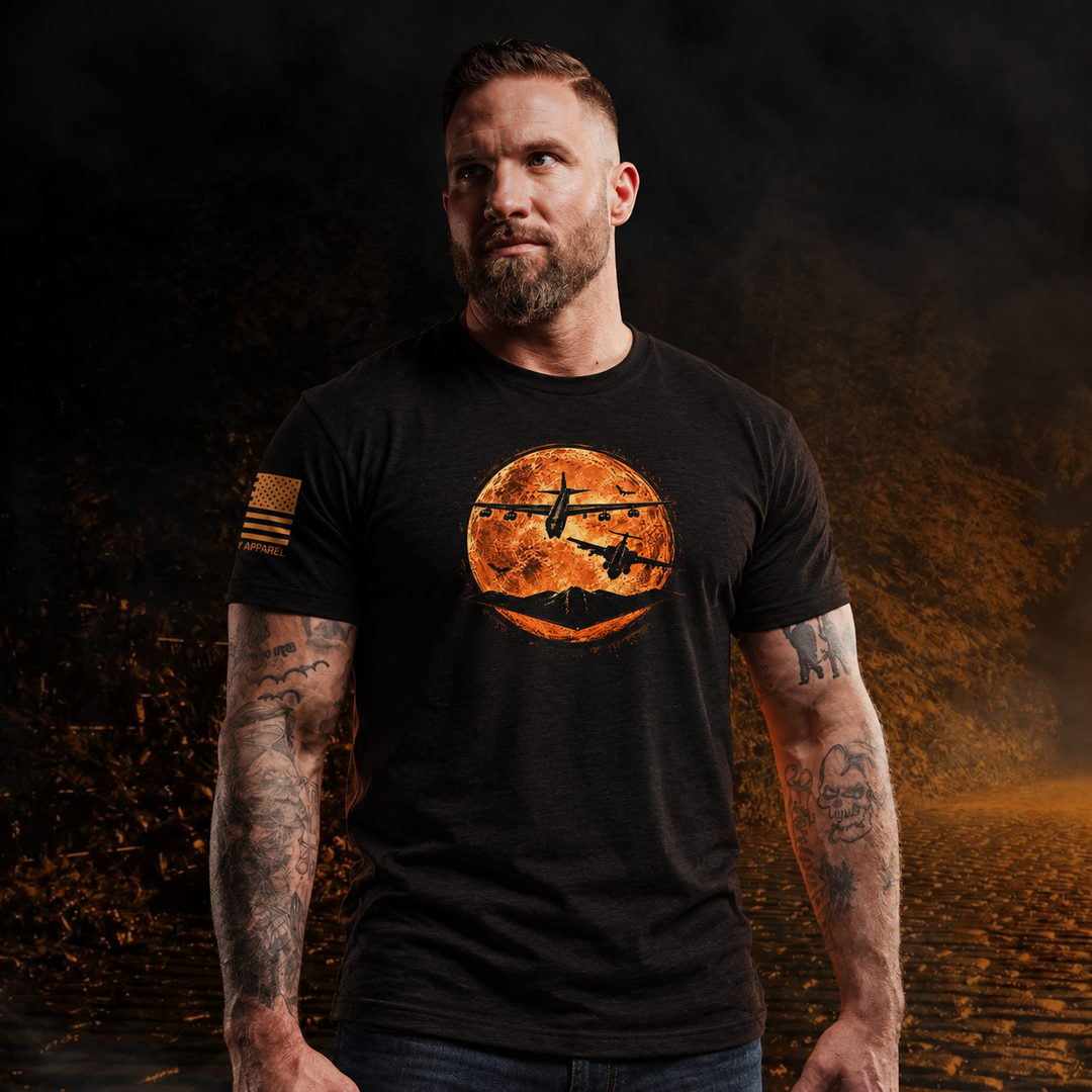 Haunted Air Raid T Shirt