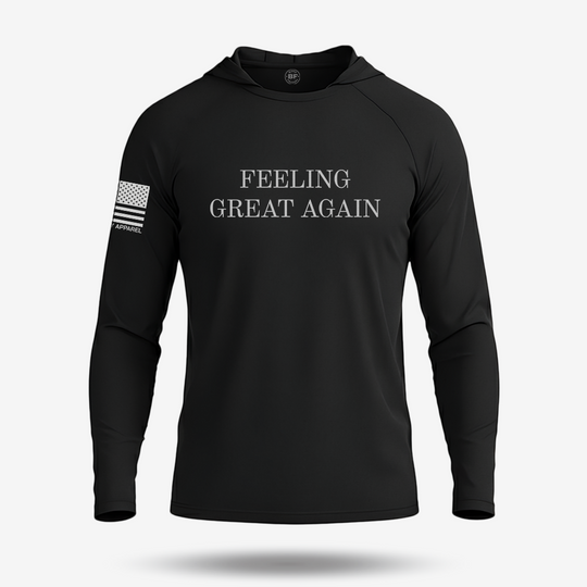 Feeling Great Again Lightweight Hoodie
