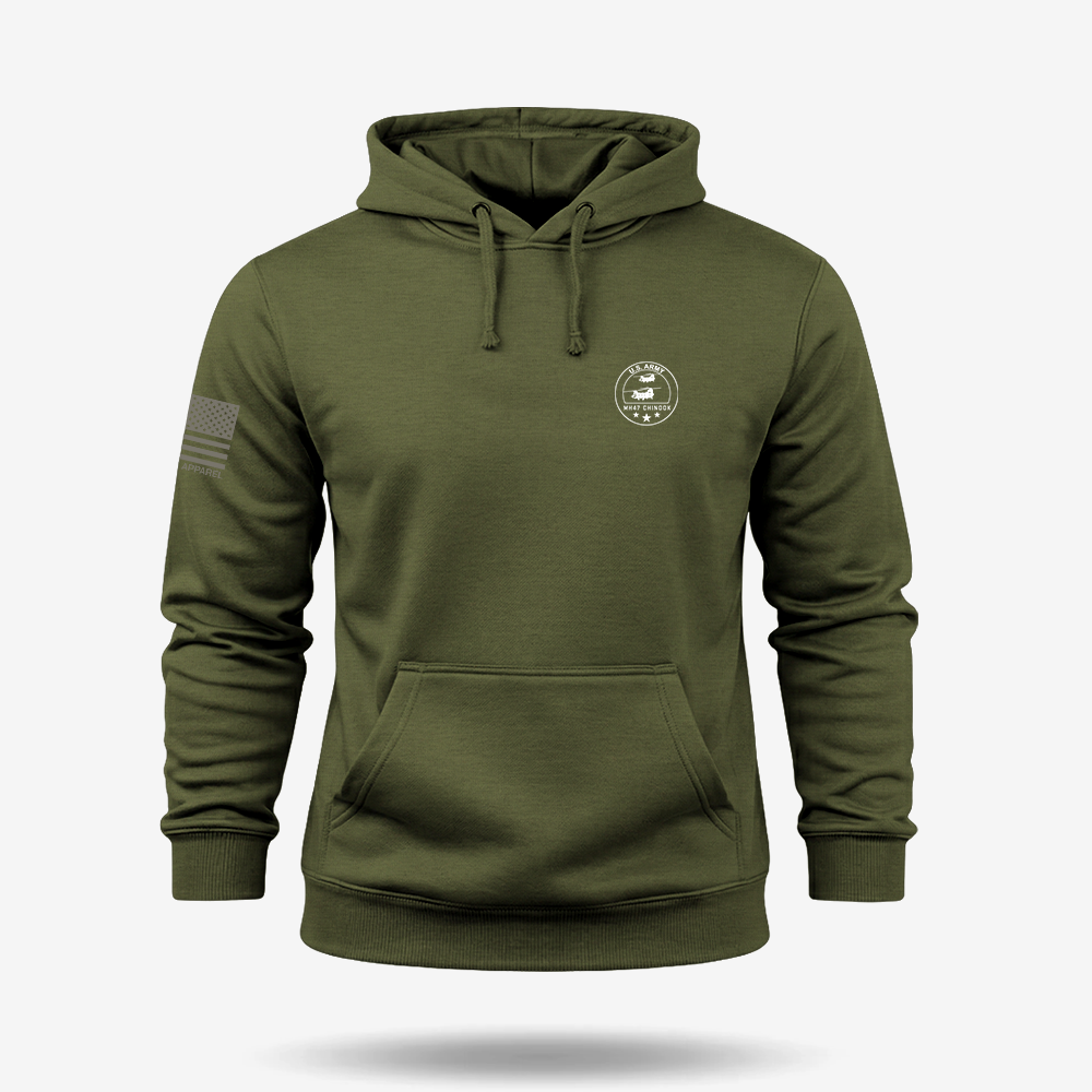 MH 47 Chinook Schematic Hoodie