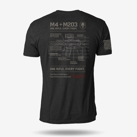 M4 Schematic T Shirt