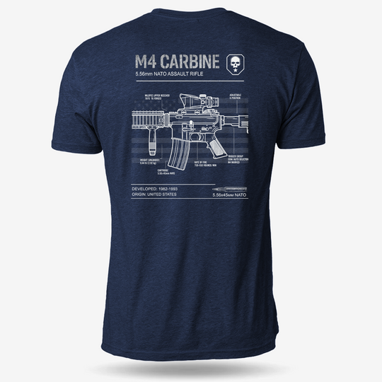M4 Carbine Schematic T Shirt