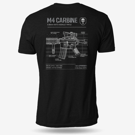 M4 Carbine Schematic T Shirt