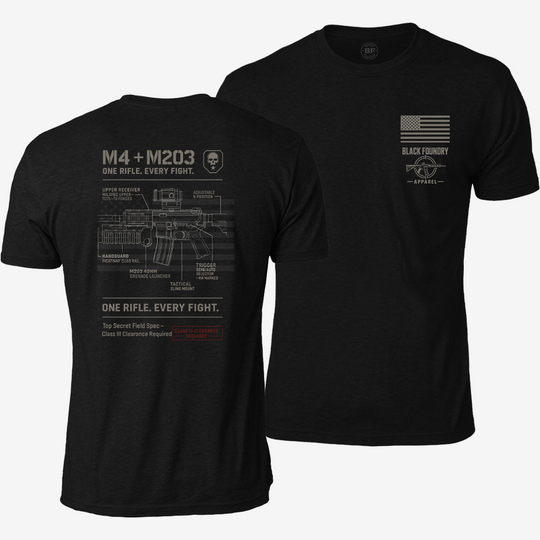 M4 Schematic T Shirt