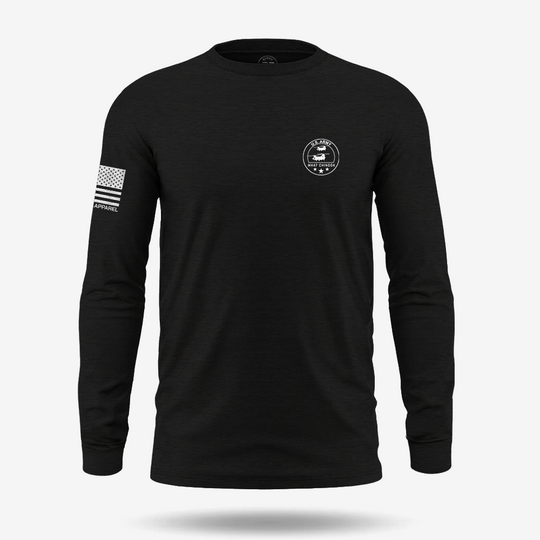 MH 47 Chinook Schematic Long Sleeve