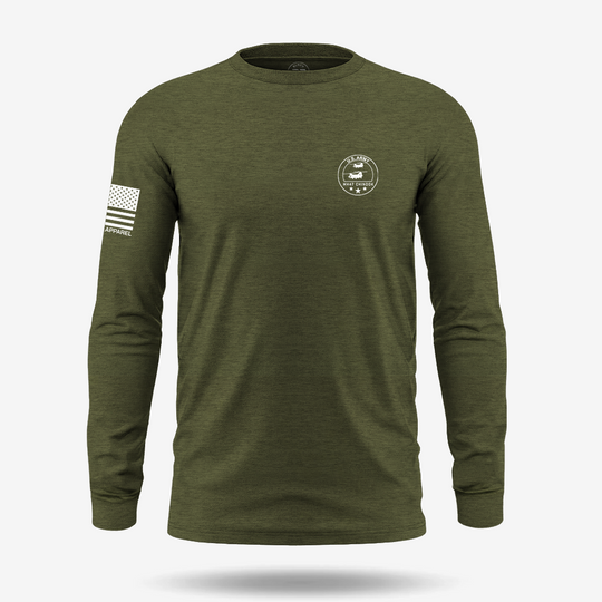 MH 47 Chinook Schematic Long Sleeve