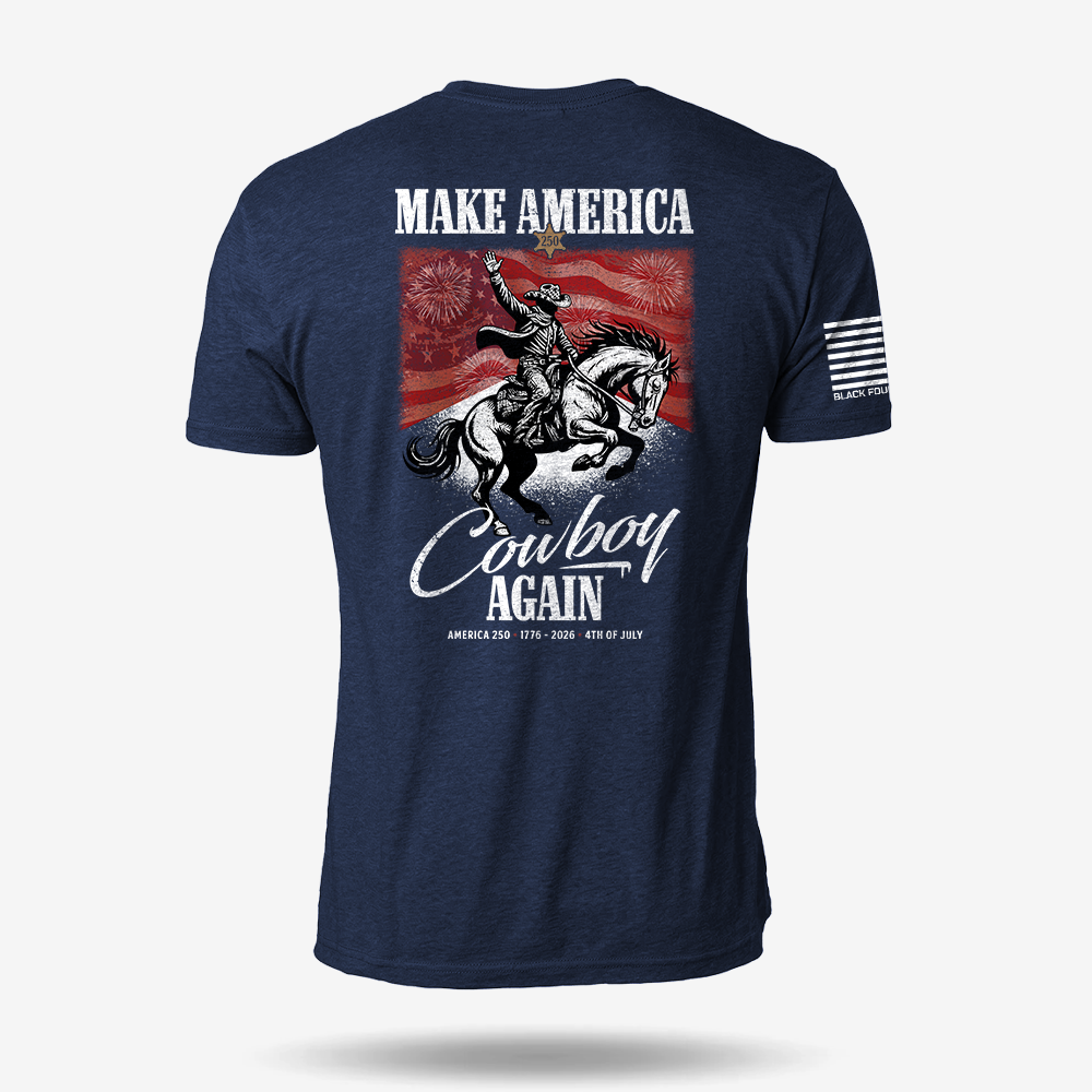 Make America Cowboy Again 250th T Shirt