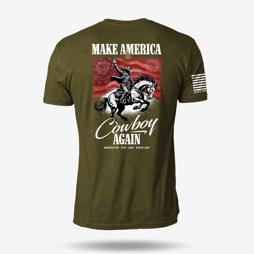 Make America Cowboy Again 250th T Shirt
