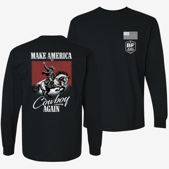 Make America Cowboy Again Long Sleeve