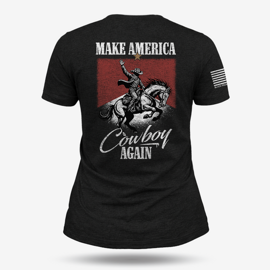 Make America Cowboy Again Women&