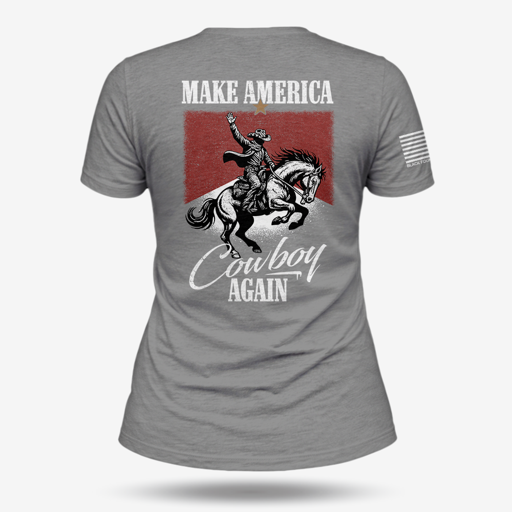 Make America Cowboy Again Women&