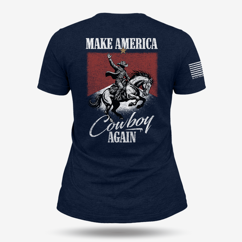 Make America Cowboy Again Women&