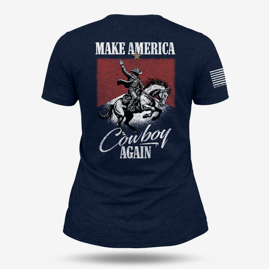 Make America Cowboy Again Women&